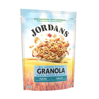 Jordan'S Granola Aux Trois Noix Sans Sucres Ajoutés 325G
